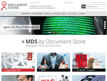 Tablet Screenshot of documentstore.fr